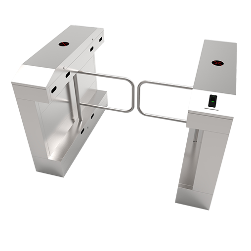 SBTL2022指紋智能單通道擺閘